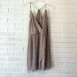 Express Lavender Nude Shimmer / Sparkle Dress